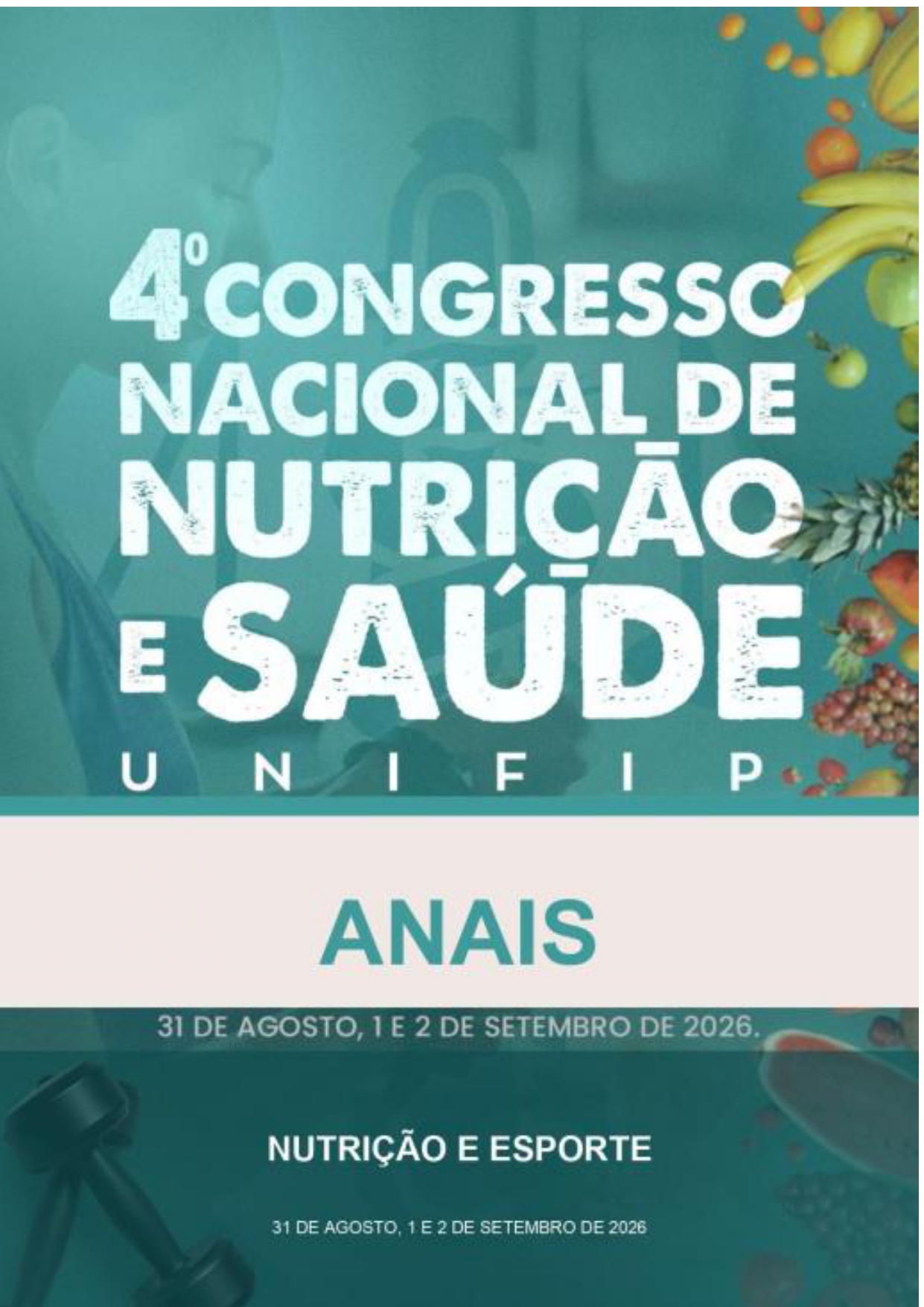 					Visualizar v. 1 n. 02 (2026): 4° CONGRESSO NACIONAL DE NUTRIÇÃO E SAÚDE - UNIFIP
				